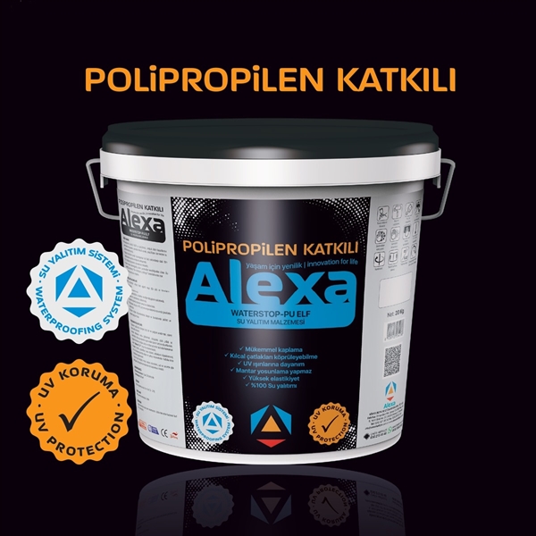 Polypropylene reinforced Waterstop-PU ELF waterproofing material